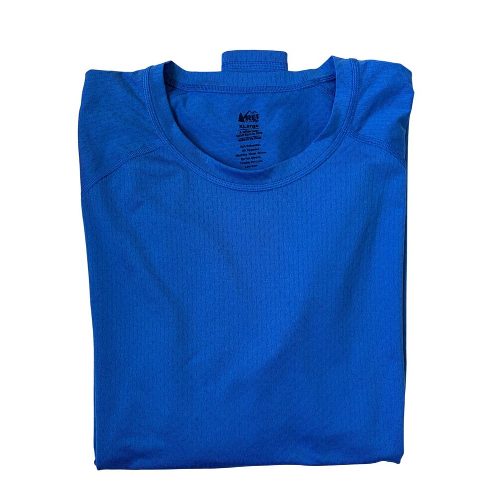 REI Long-Sleeve Athletic Crewneck (Blue) - Size XL